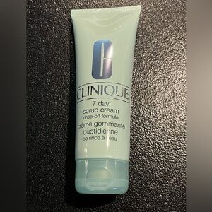 Clinique 7 Day Scrub Cream Rinse-Off Formula 3.4oz Full Size
